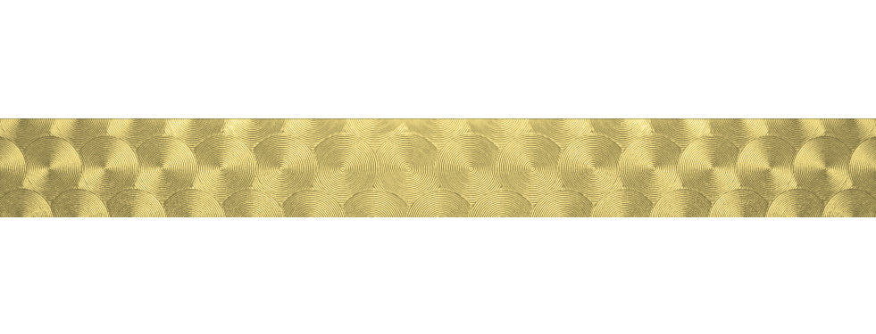 Pin Stripe 22kt Gold Small Engine Turn 50' PinStriping Roll Decal Tape