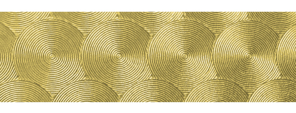 Pin Stripe 22kt Gold Large Engine Turn 50' PinStriping Roll Decal Tape