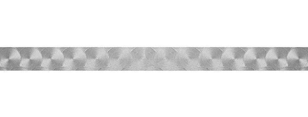 Pin Stripe Silver Small Engine Turn 50' PinStriping Roll Decal Tape